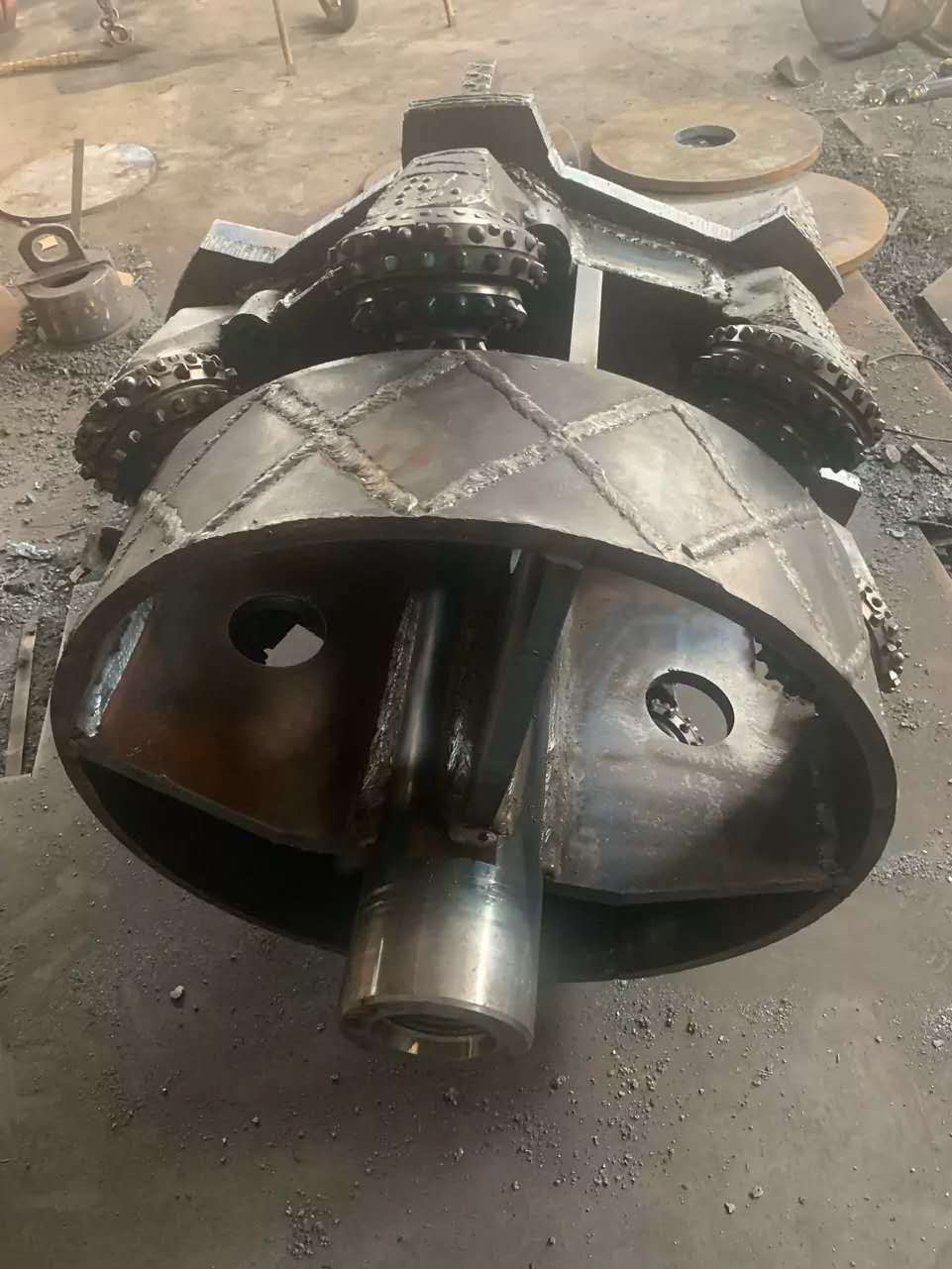 400mm非开挖岩石扩孔器 泥浆马达 152mm导向牙轮钻头-阿里巴巴