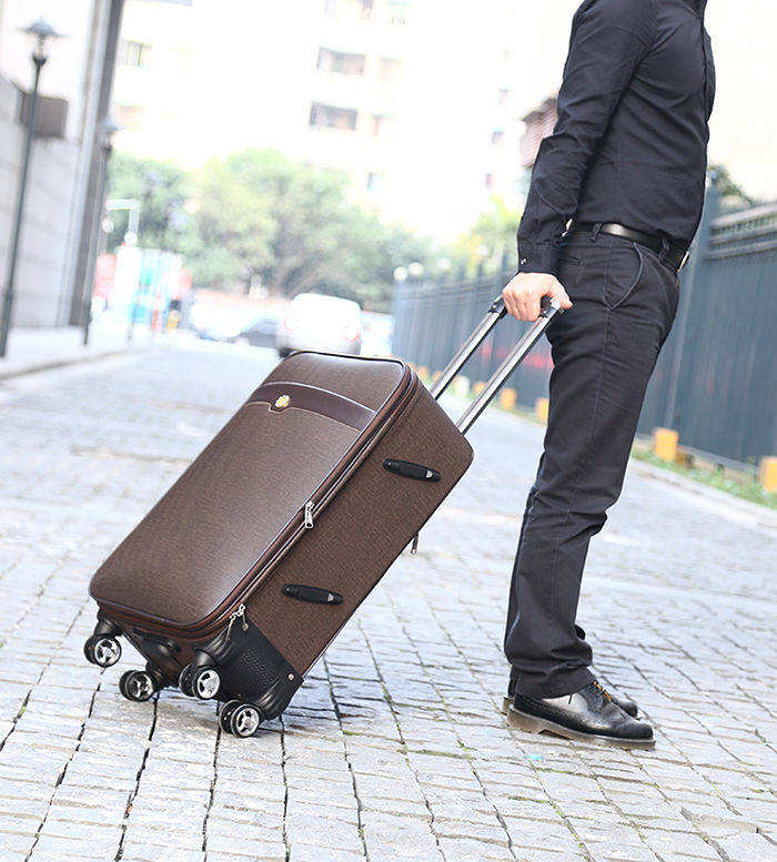 拉杆箱男28密码皮箱26行李箱子20寸女商务旅行箱包万向轮学生拖箱