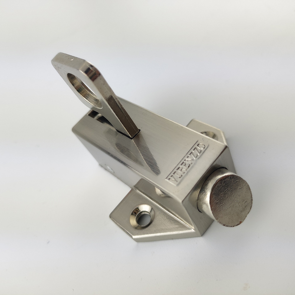 现货可订制锌合金自关自动弹簧插销门窗钢窗插销飞机插销锁扣门栓