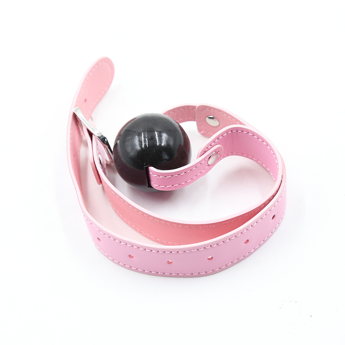 工厂店批发情趣用口软球口塞皮革口球嘴塞玩具cosplay演出道具品