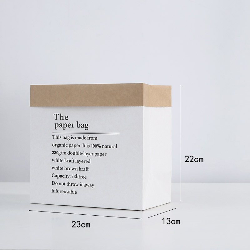 Douyin Online Influencer Dried Flower Flowers Packing Bag Ins Style Hug Bag Holiday Gift Box Bouquet Bag Kraft Paper Bag