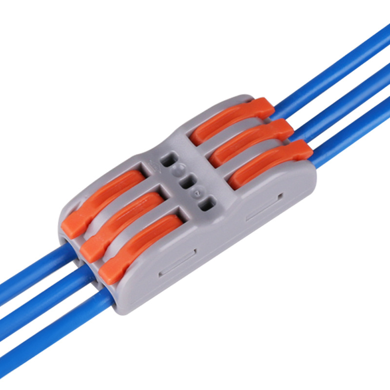 接线端子台电线连接器透明快速导线对接头连接器万能端子盒装