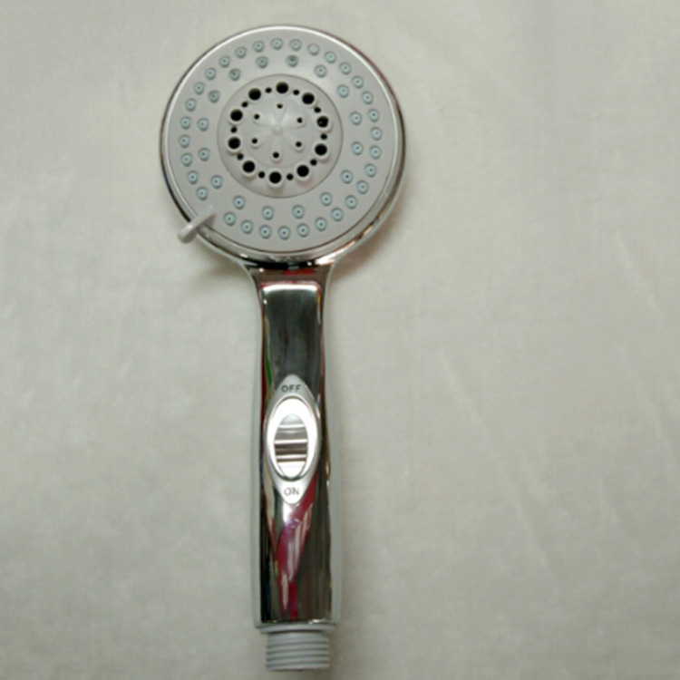 热水器喷头手持增压花洒淋浴头单头粗孔大流量沐浴一键止水防溅
