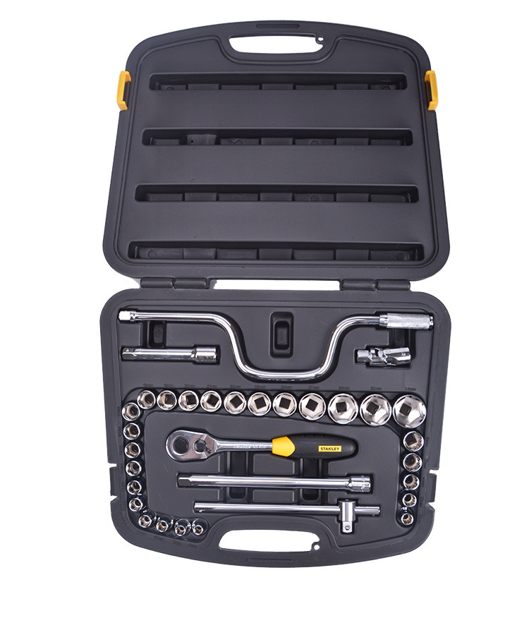 stanley史丹利大飞棘轮扳手组套32件12.5mm公制套筒扳手94-693-22