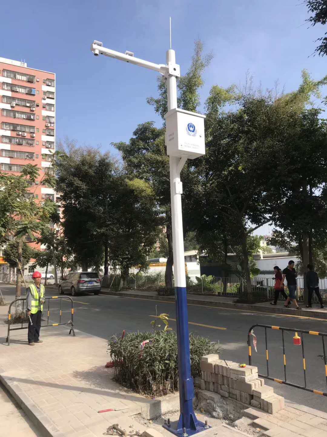 6米7米8米9你10米电子警察监控立杆 八角监控立杆 立杆厂家