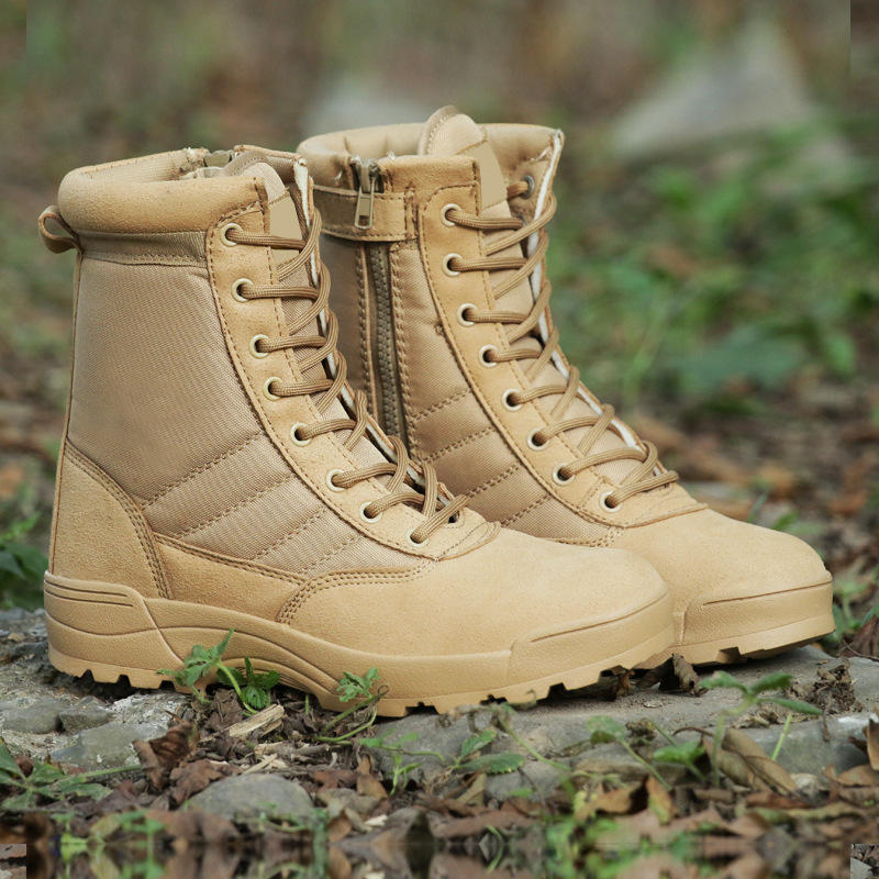 厂家超轻透气结实作战军靴男作战靴户外作战靴沙漠战术靴战术军鞋
