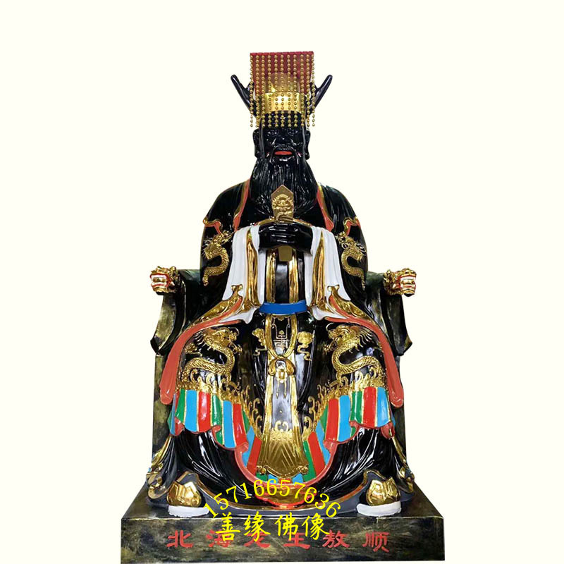 龙五爷像四海龙王像老龙王神像树脂玻璃钢河南佛像厂直销