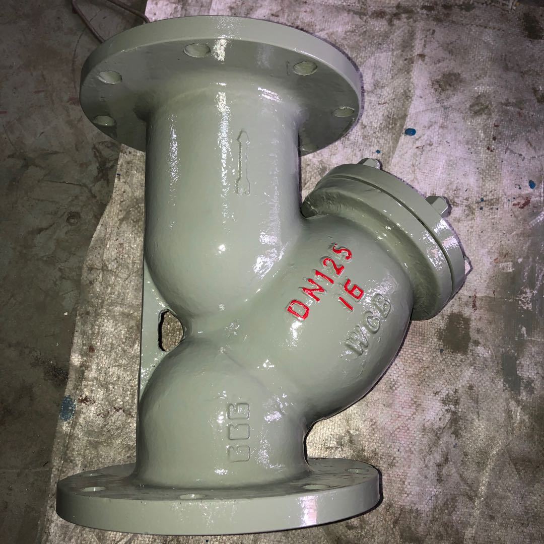 gl41h16c铸钢y型法兰过滤器gl41w不锈钢y型过滤器厂家dn5080100