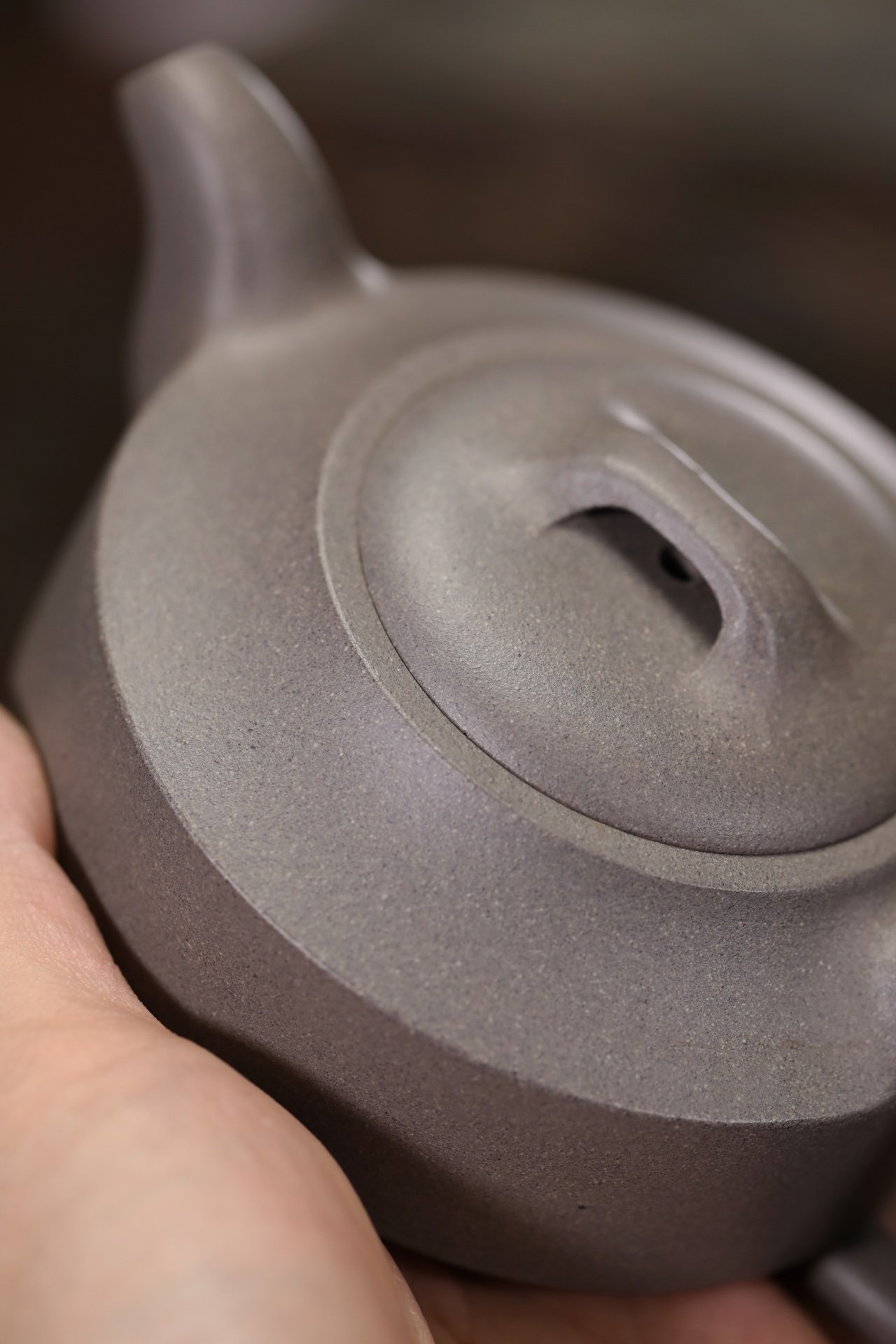 宜兴紫砂壶茶具茶道名家正品纯手工精品原矿优质青灰泥汉君壶特价