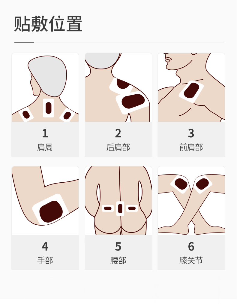厂家现货远红外消痛贴腰肌劳损关节肩周筋骨疼痛膏药贴剂