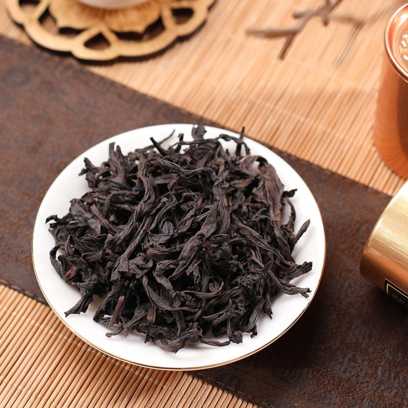 新茶马头岩高山肉桂小罐装武夷茶大红袍醇香型传统炭焙熟茶礼盒茶