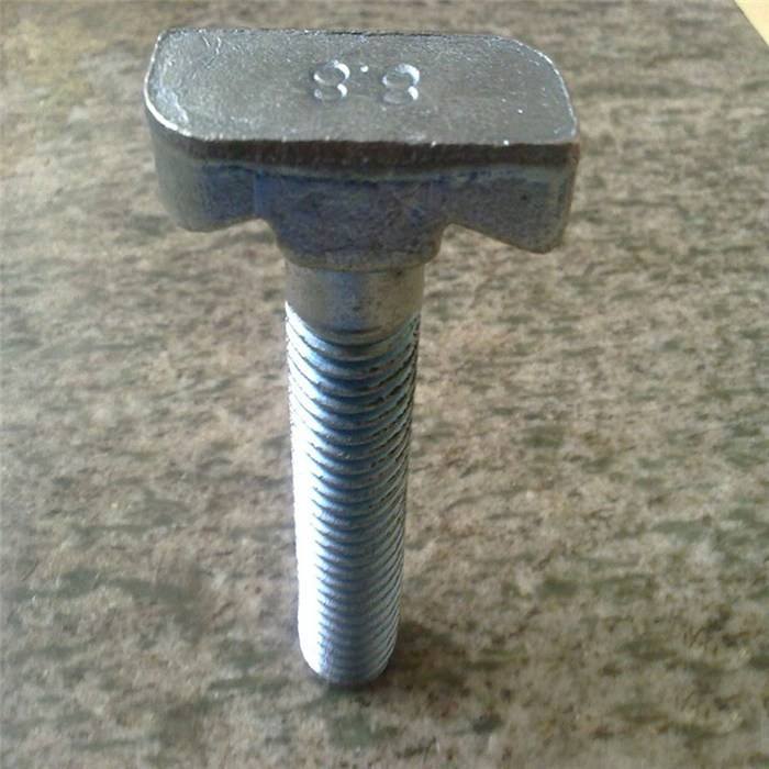 预埋槽道配套t型螺栓50*25玻璃幕墙用t型螺栓生产加工