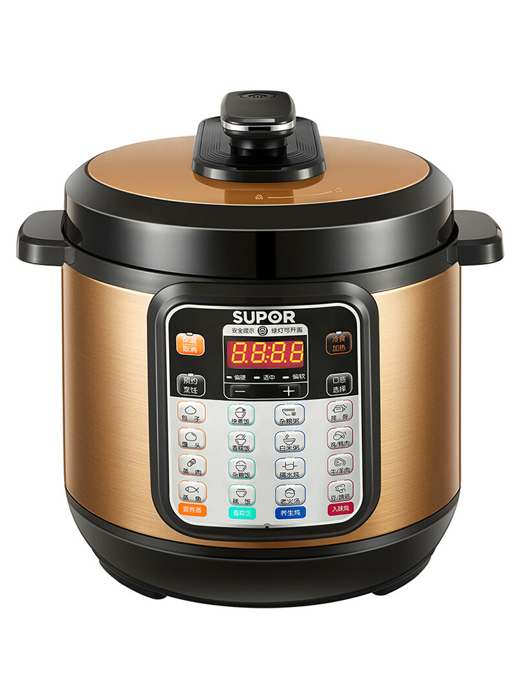 苏泊尔电压力锅家用全自动大容量商用8l多功能高压锅饭锅