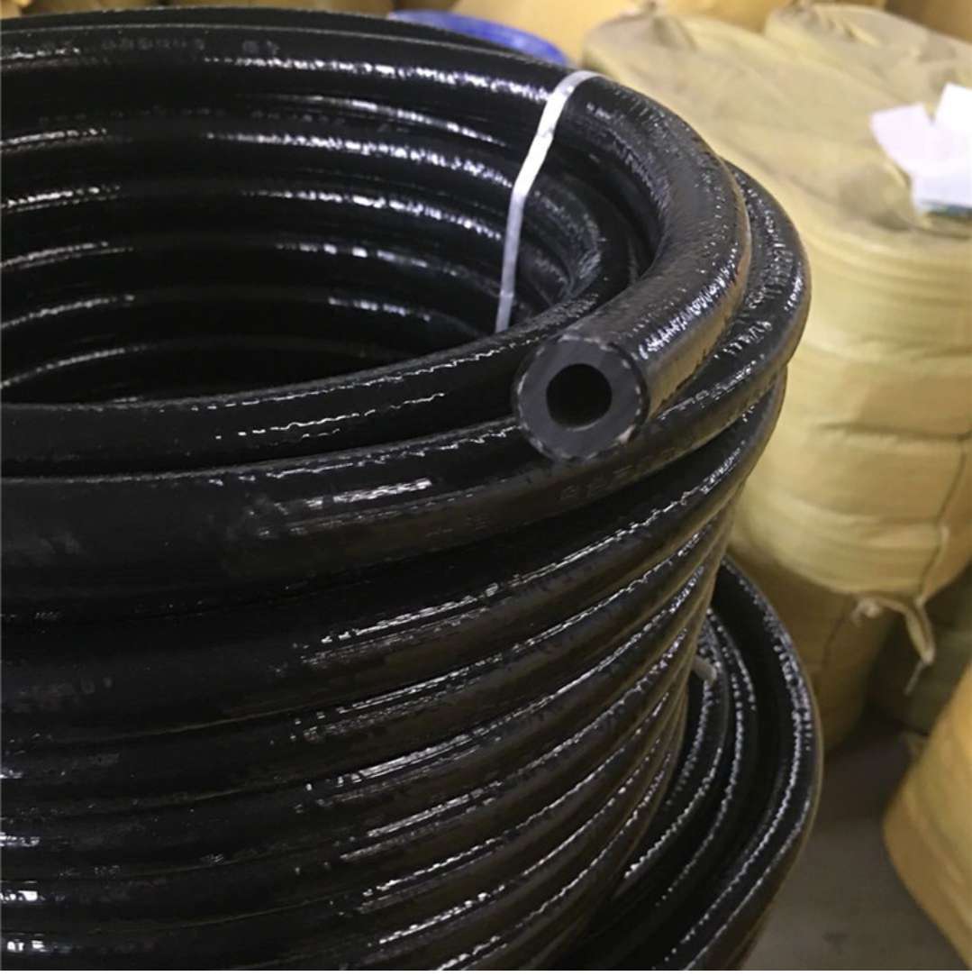 加工家用钢丝管天燃气管 黑粗中压塑胶管 煤气管加厚中压管