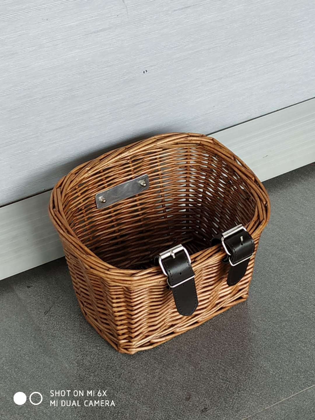 Wicker Children's Bicycle Basket Spot Supply Rattan Children's Bicycle Basket Factory Direct Supply Children's Bicycle Basket