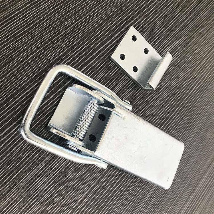 厂家供应车厢弹簧搭扣 五金配件不锈钢锁扣大号货车拖车锁紧扣