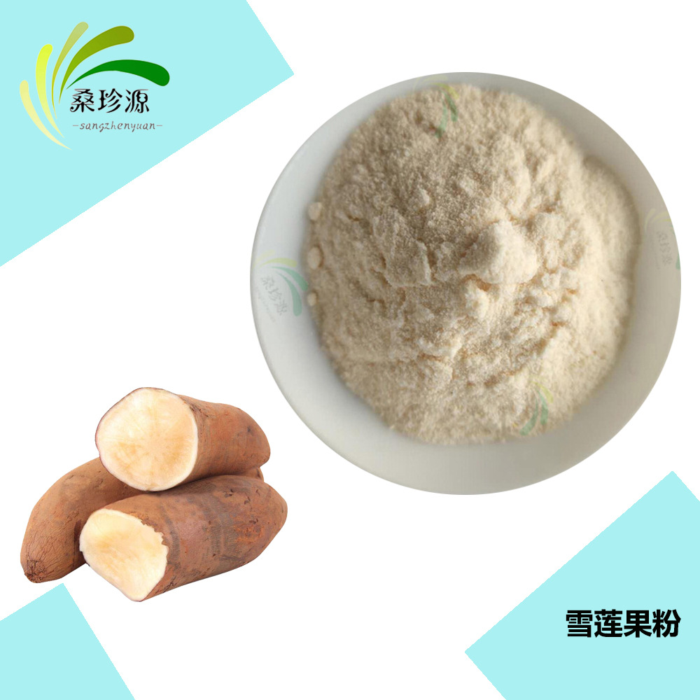 雪莲果粉 直销速溶雪莲果粉植物浓缩汁 果蔬粉雪莲果粉100g每袋