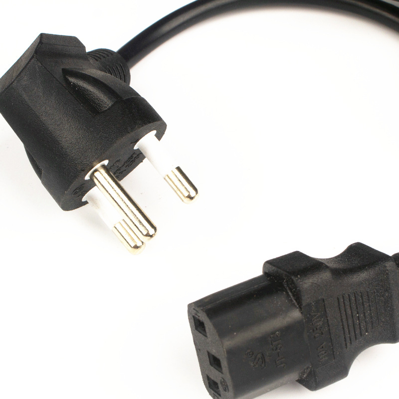 【供应】三芯泰国插头电源线泰国电源线品字型插头