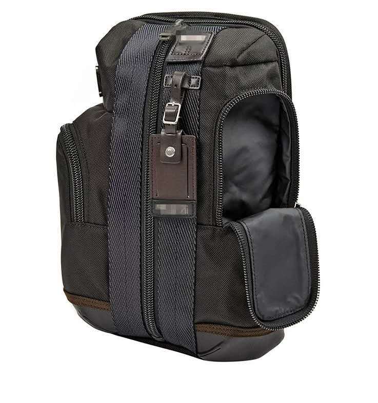 弹道尼龙tumi-222318新款时尚休闲男士单肩包胸包斜挎ipad男女包