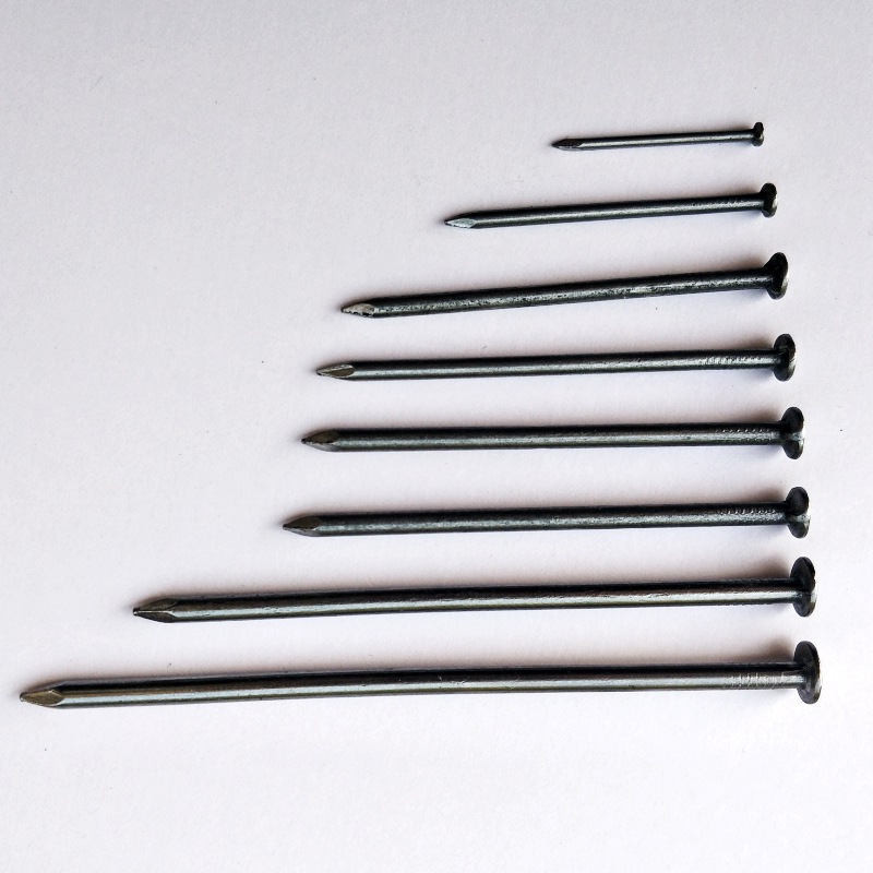 木工铁钉圆钉子 小铁钉子 圆头钉子