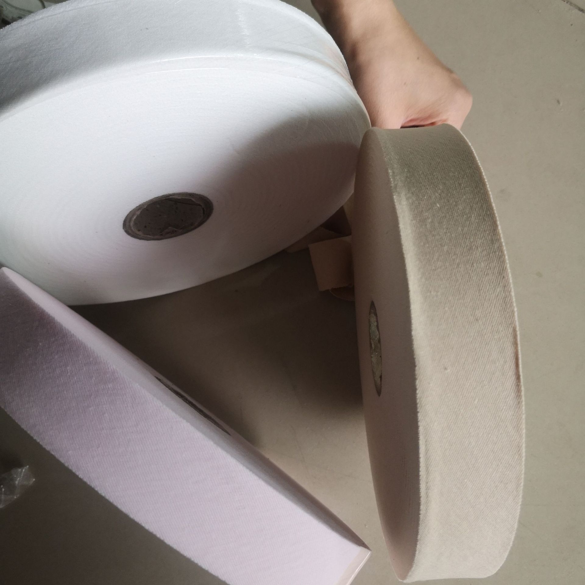 彩色包边条活性印染 斜切汗布包边布条针织32mm-38mm支持订切订染