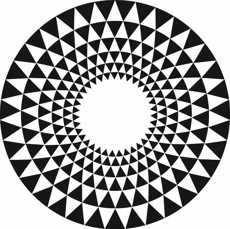 跨境3d圆形地毯几何立体视觉地垫客厅茶几沙发毯吊篮圆毯儿童地毯