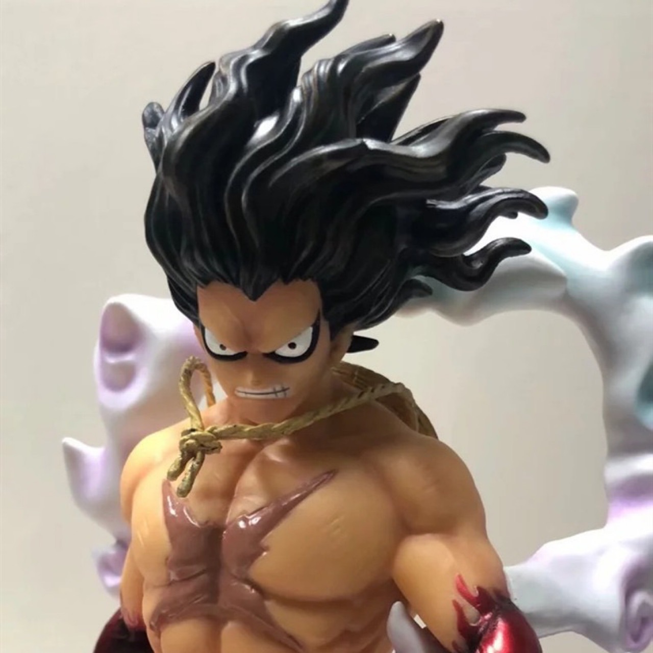 新款换头航海贼王和之国霸气蛇人路飞gk摆件模型超大雕像场景玩具