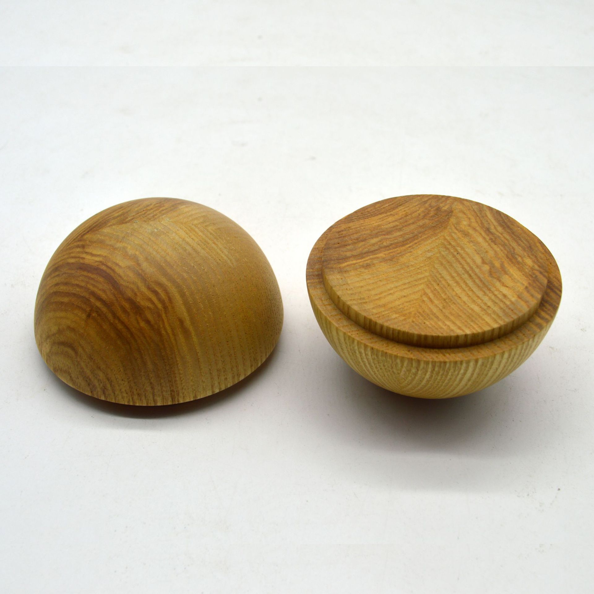 厂家直销木制实心半球diy实木半球彩绘半圆球橡木桌游配件