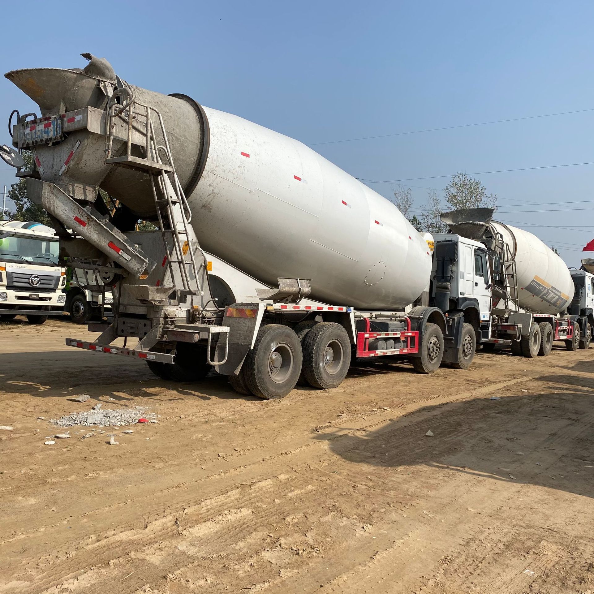 转让18年二手国五前四后八大20方混凝凝土搅拌车