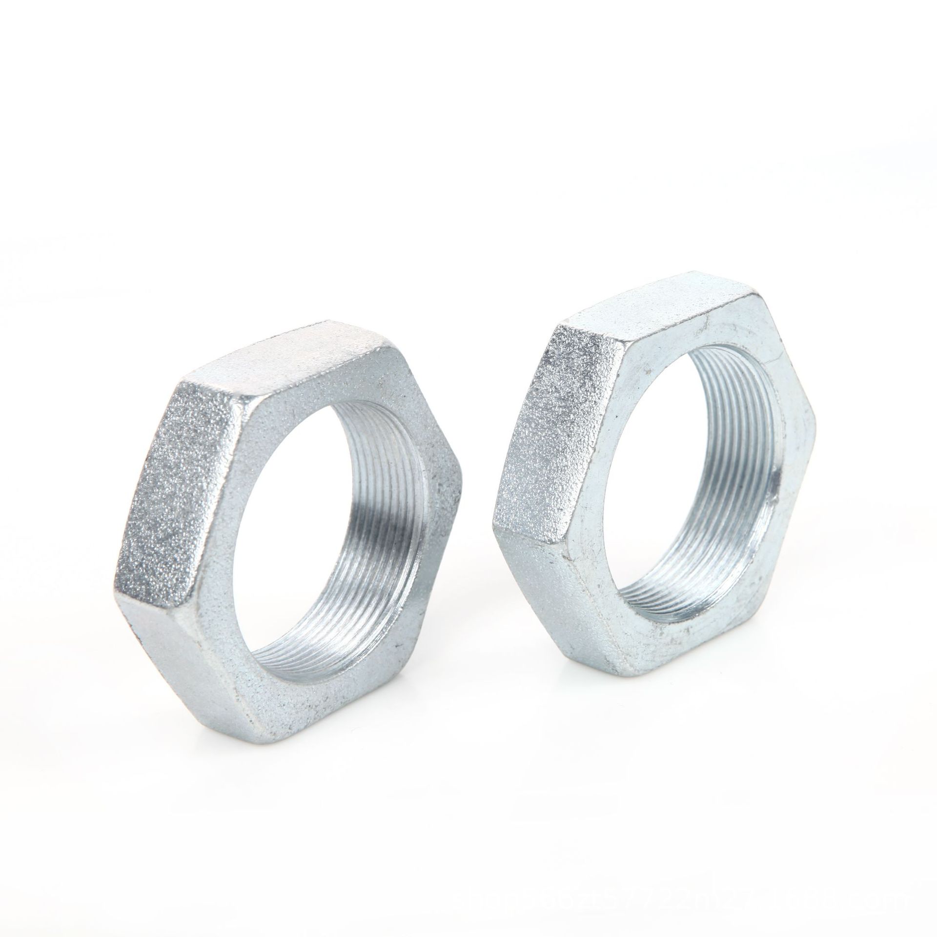 可定制螺母 din431薄型管螺母 直管螺纹 扁螺帽薄型