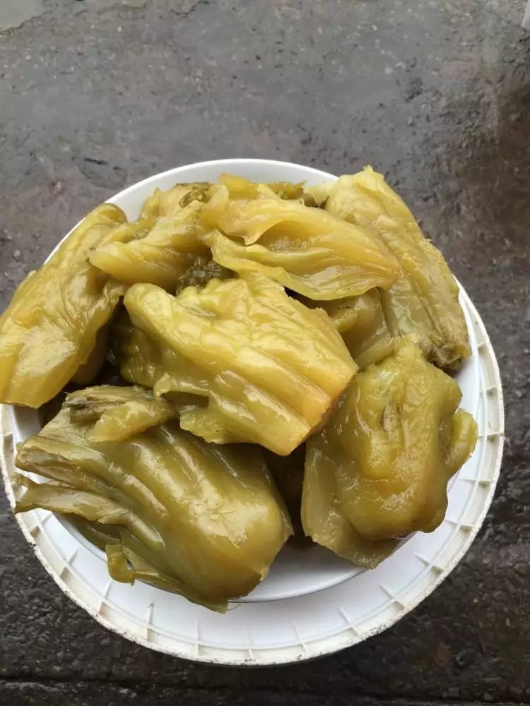 厂家直销正宗田记瓜儿菜泡酸菜块散装(桶装)酸菜鱼泡菜重庆特产