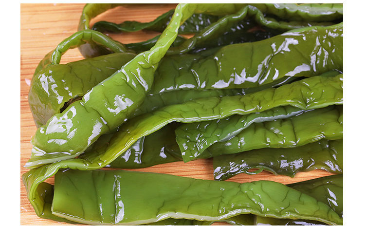 盐渍裙带菜梗段海白菜梗凉拌菜整箱凉菜火锅食材批发海藻干货海带