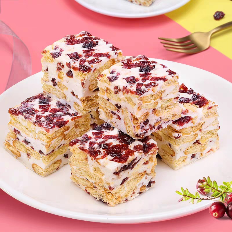 哺乳期坐月子零食点心妈妈产后产妇可以吃营养休闲食品小吃雪花酥