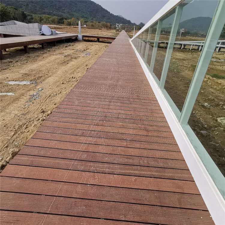 广州齐馨瓷态处理竹地板户外竹木地板厂家高耐竹地板仿虫防潮