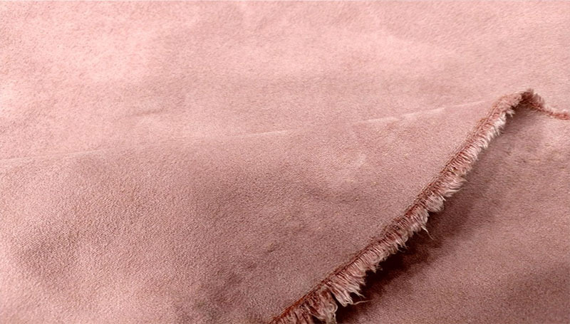 麂皮绒面料鹿纤绒定制款鞋材箱包礼盒里布仿皮绒布料批发供应