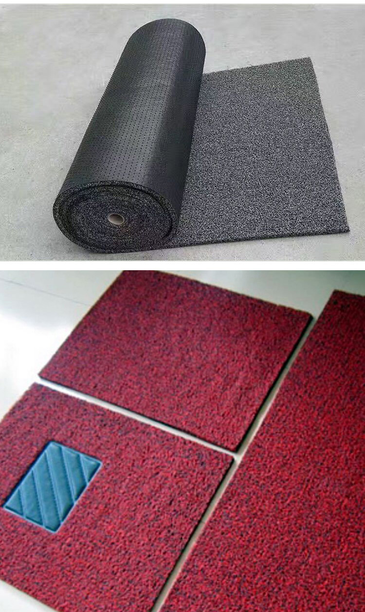 厂家直销 加密汽车丝圈脚垫卷材 厚度15mm大卷丝圈脚垫卷材可裁剪