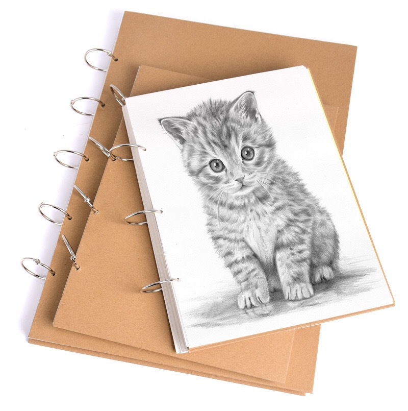 素描本8k美术专用绘画纸a4素描纸16开手绘活页速写纸铅画纸写生本