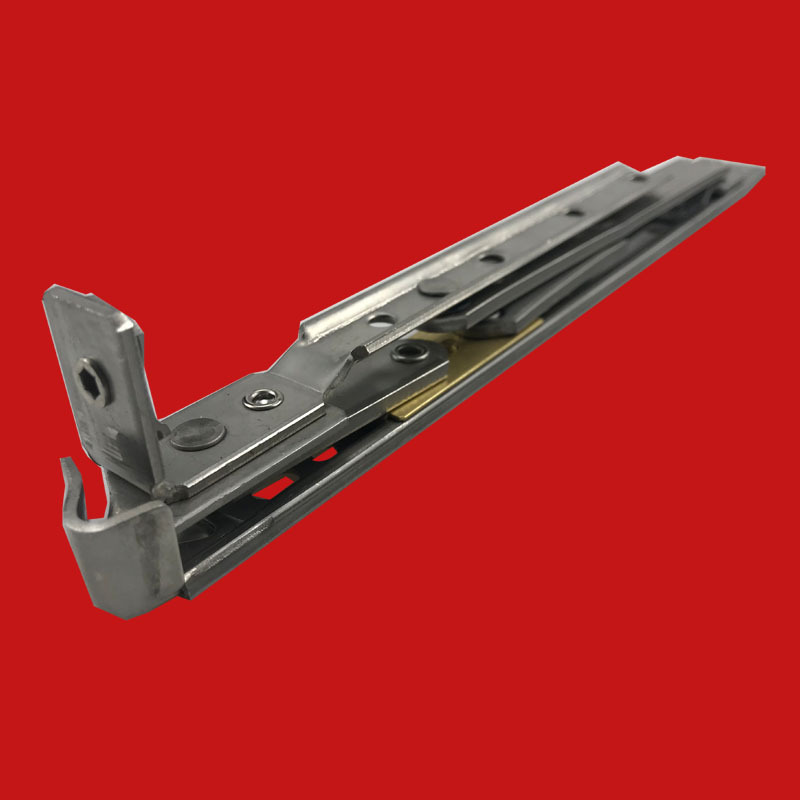 304不锈钢滑撑普通厚胶断桥门窗铰链折叠式风撑幕墙上悬式四连杆