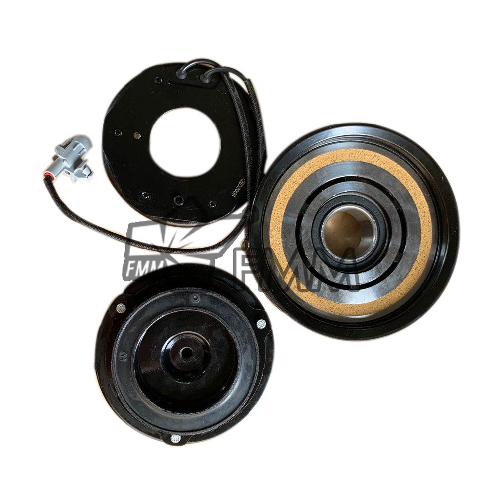 路虎极光揽胜发现神行者freelander 2汽车空调压缩机离合器皮带轮