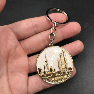 上海纪念品钥匙扣钥匙圈东方明珠外滩城隍庙景点旅游小礼品