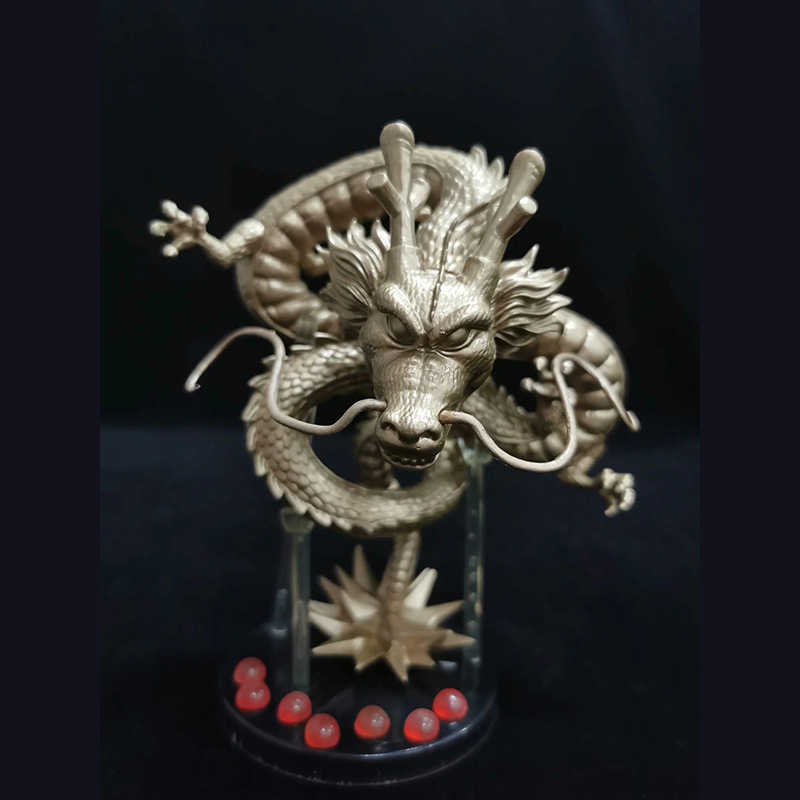 七龙珠 z 剧场版 wcf 许愿 召唤 神龙 金龙 手办 动漫 模型