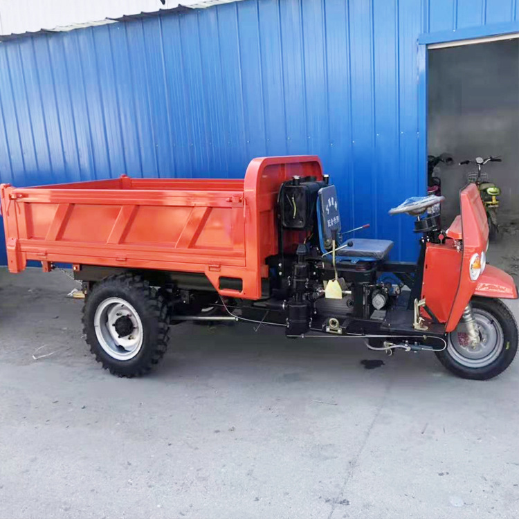工地工程农用三轮车 柴油载重2吨三马运输车 五征时风同款-阿里巴巴