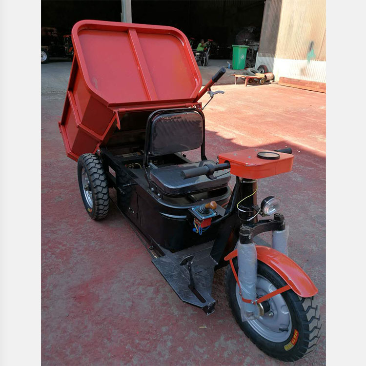 新能源电动三轮车工程翻斗电动运输车工地短途小型三轮车