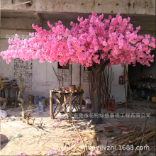 仿真樱花树室内装饰背景广场影视道具室外大型假花假树植物造景