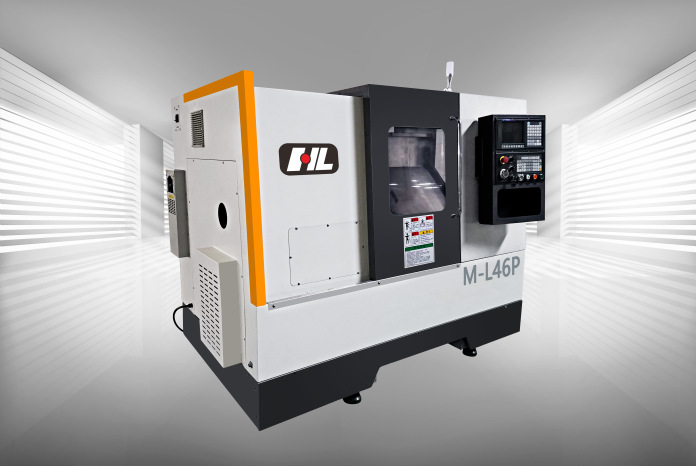 广州宏力机床 m-l46p 滚柱线轨 排刀 cnc 数控车床加工