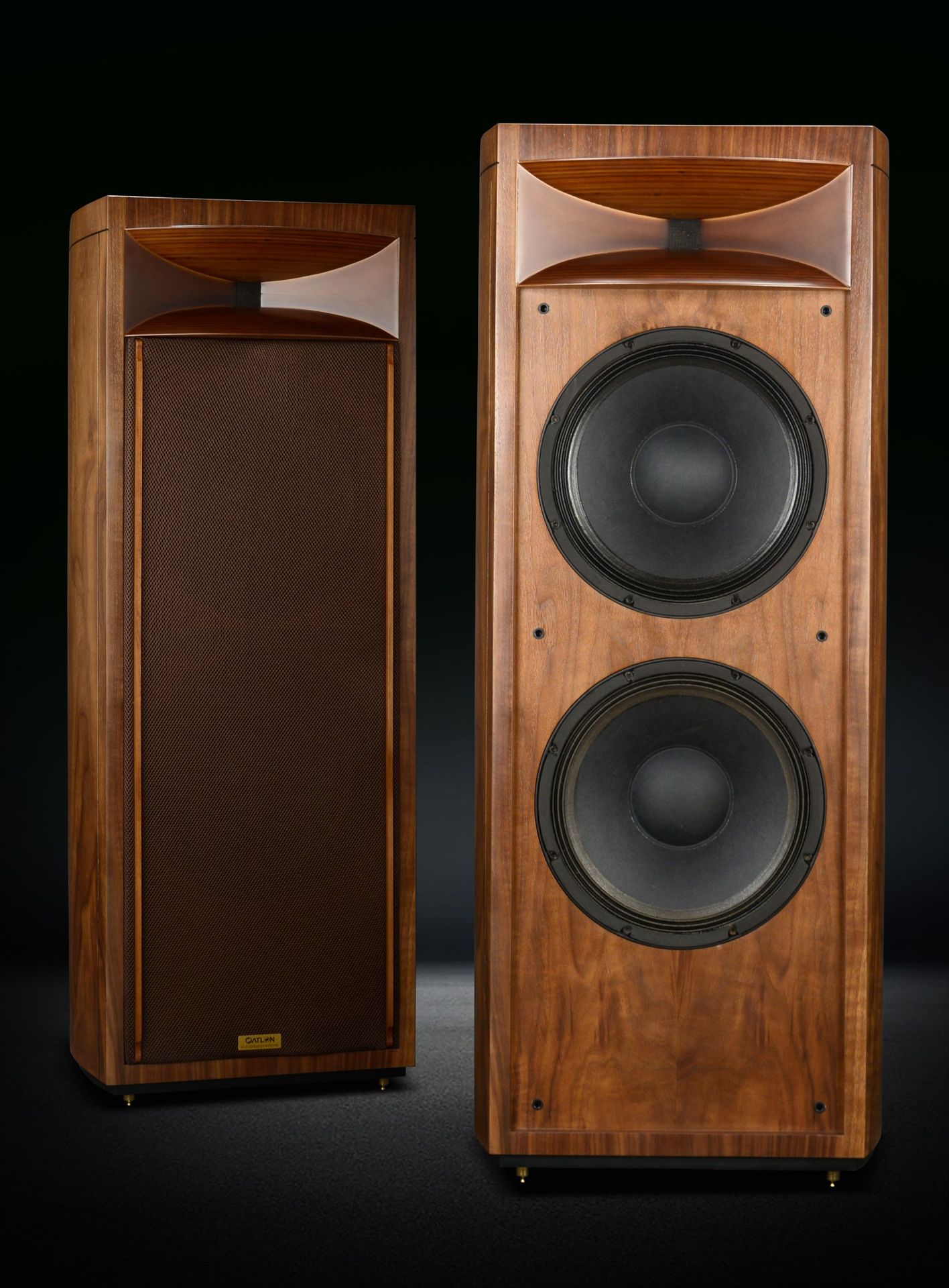 厂家直销欧尼路音响双12寸落地号角音响客厅hifi发烧音箱