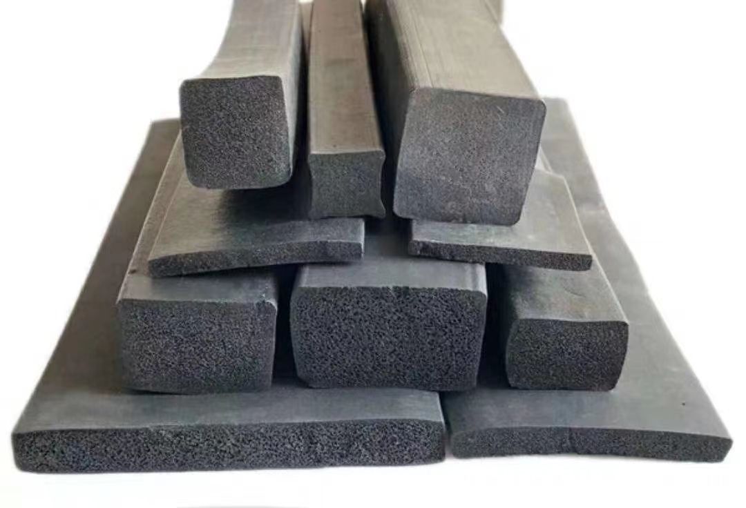 三元乙丙橡胶条epdm海绵发泡方条密实条异型定制密封条阻燃橡胶条