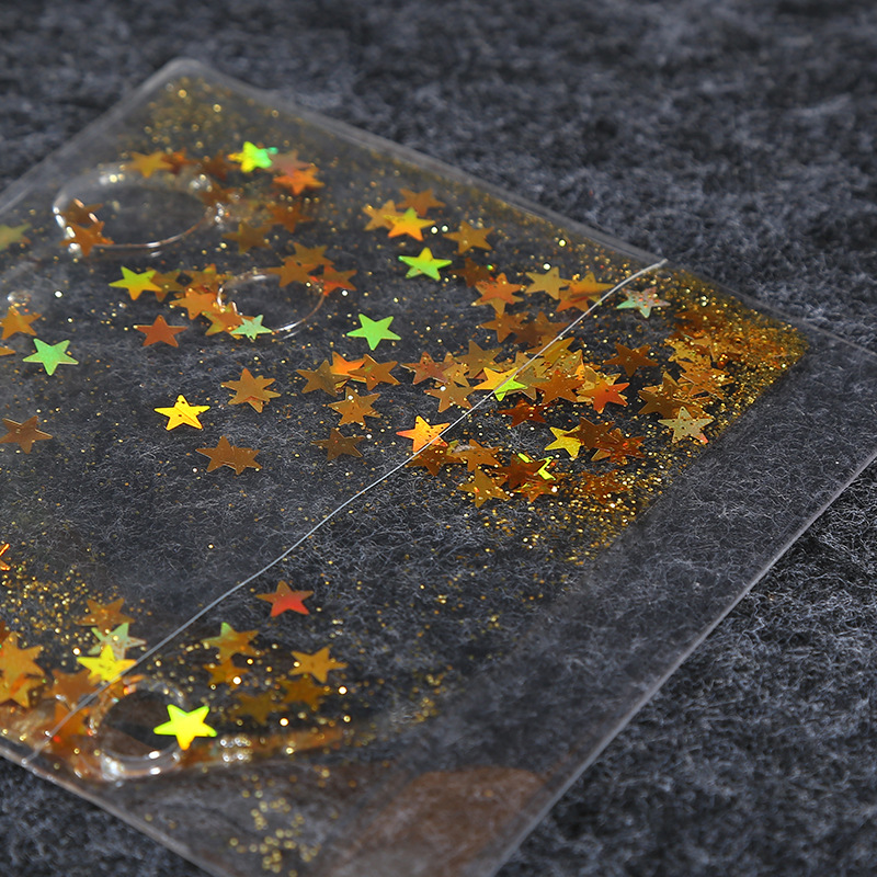 厂家批发定做透明pvc包装袋 入油亮片书皮 液体流沙书套定制-阿里巴巴