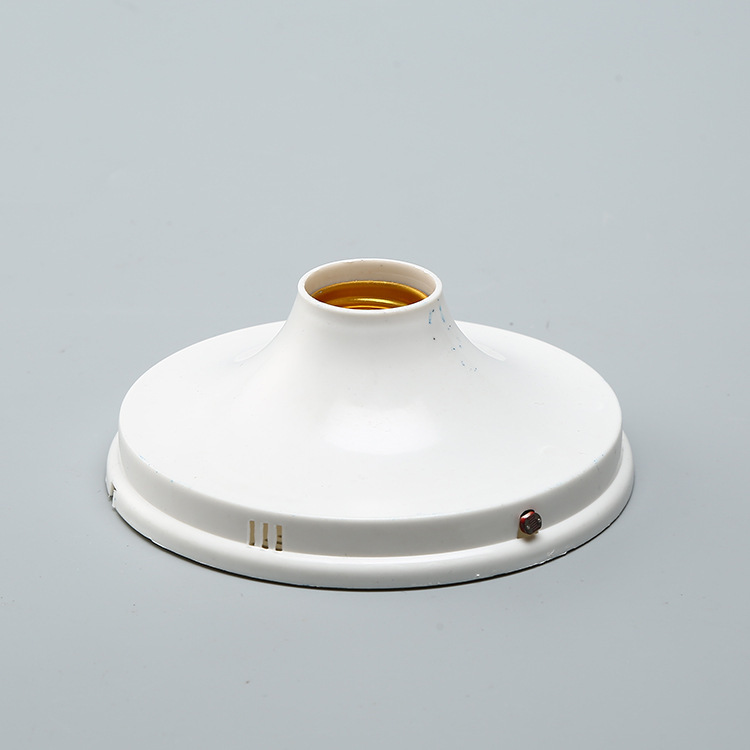 照明配件厂家供货 精致大盘罗口声光控灯头 家居装修佳选敏感度高