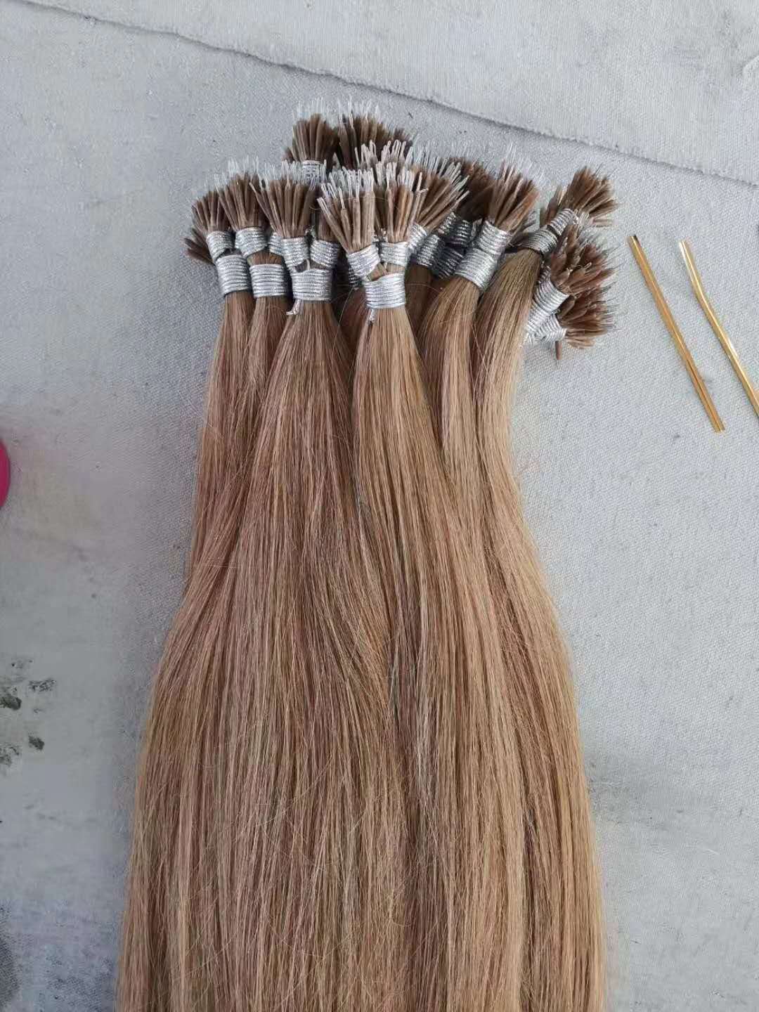 钢丝发外贸欧美流行铝线发nano hair隐形接发钢丝发